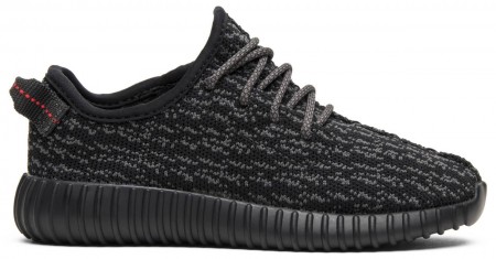 UA Adidas Yeezy Boost 350 Pirate Black (TODDLERS AND YOUTH)