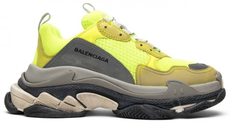 UA Balenciaga Triple S Sneaker Yellow (2017)
