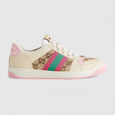 UA Gucci Screener Sneaker With Crystals