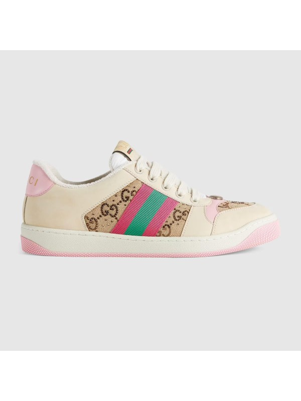 UA Gucci Screener Sneaker With Crystals